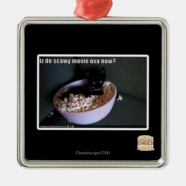 Ornamento De Metal Iz de scawy filme ova agora? (Frente)