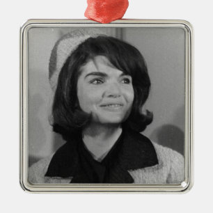Ornamento De Metal Jackie Kennedy Ornament