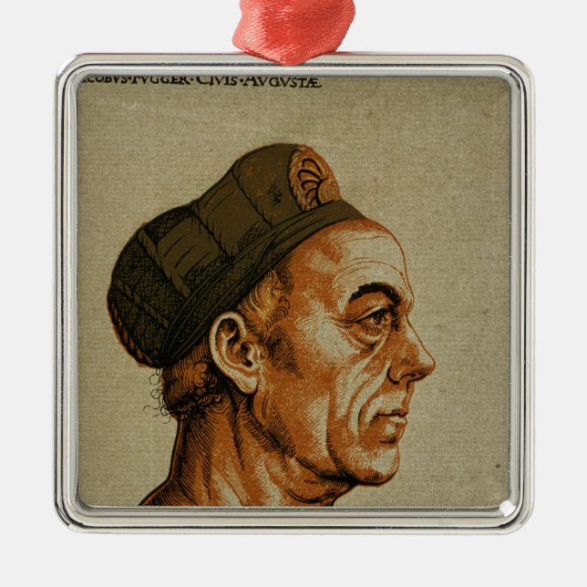 Ornamento De Metal Jakob Fugger (Frente)
