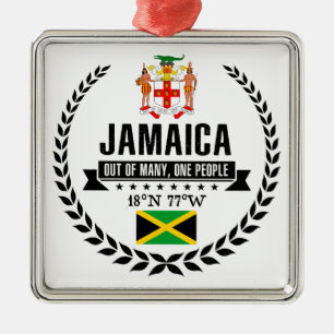 Ornamento De Metal Jamaica