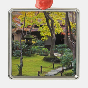 Ornamento De Metal Japão, Kyoto, Arashiyama, Okochi Sanso