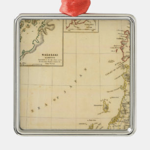 Ornamento De Metal Japão, Nagasaki