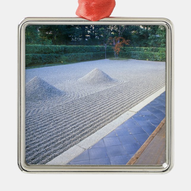 Ornamento De Metal Jardim do Templo Daisen-in, Daitokuji, Quioto, Jap (Frente)