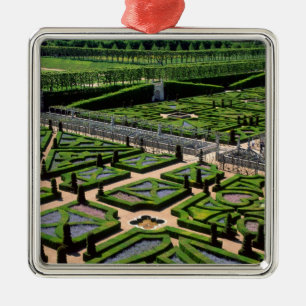 Ornamento De Metal Jardim no Castelo de Villandry, Indre-et-Loire,