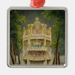 Ornamento De Metal Jardins de Vauxhall, 1808