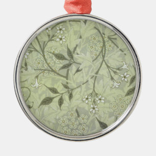 Ornamento De Metal Jasmim Botânico Vintage Antigo William Morris