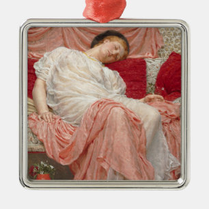 Ornamento De Metal Jasmine (Bela Jovem Dormindo)