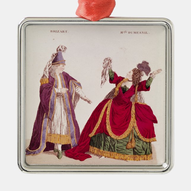 Ornamento De Metal Jean-Baptiste Brizard no papel de Joad (Frente)