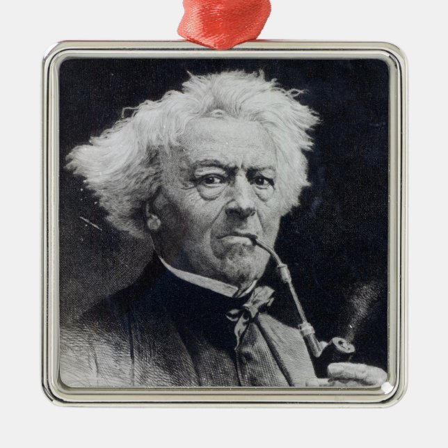 Ornamento De Metal Jean-Baptiste Camilo Corot (Frente)
