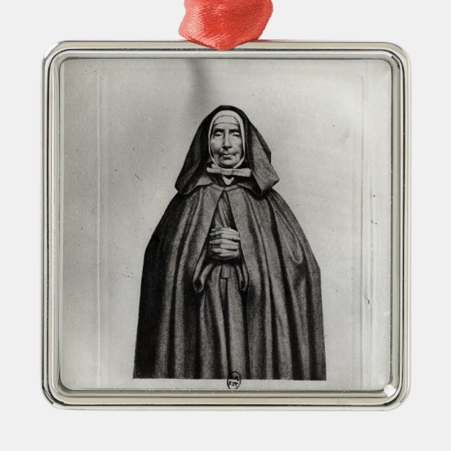 Ornamento De Metal Jeanne Jugan (Frente)