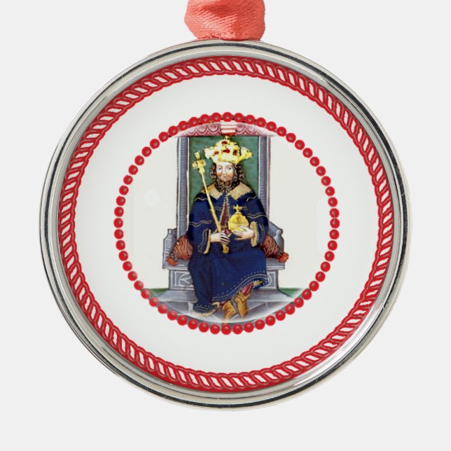 Ornamento De Metal Jesse Tree Scepter Ornament #1 (Frente)