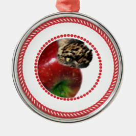 Ornamento De Metal Jesse Tree Serpent Ornament