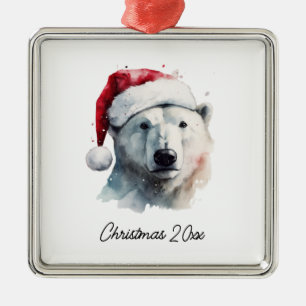 Ornamento De Metal Jingle Bear Joy, personalizado