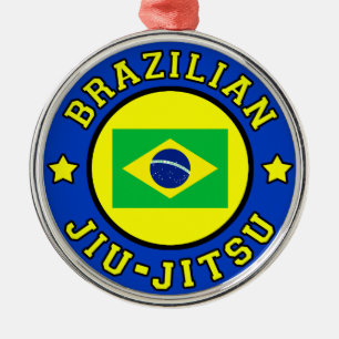 Ornamento De Metal Jiu Jitsu