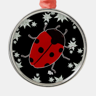 ORNAMENTO DE METAL JOANINHA