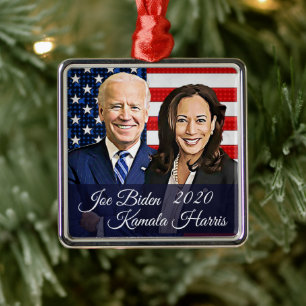Ornamento De Metal Joe Biden 46.º Presidente Keepsasasair Souvenir 20