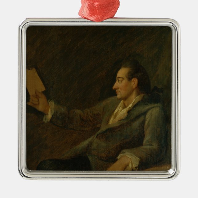 Ornamento De Metal Johann Wolfgang von Goethe, 1775 (Frente)