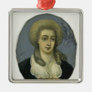 Ornamento De Metal Johanna Elisabeth Mencken
