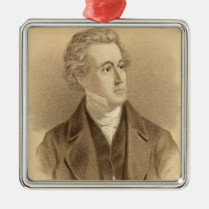 Ornamento De Metal John Banim