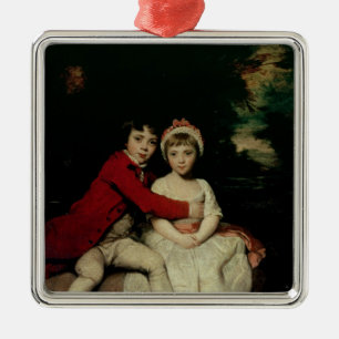 Ornamento De Metal John Parker e sua irmã Theresa, 1779