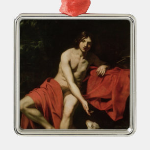 Ornamento De Metal John The Baptist