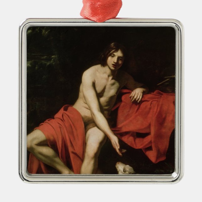 Ornamento De Metal John The Baptist (Frente)