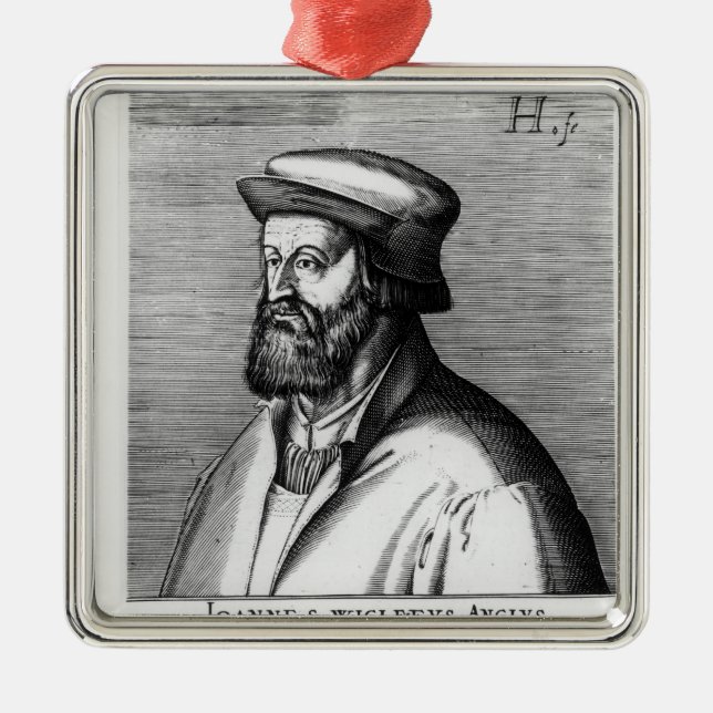 Ornamento De Metal John Wycliffe (Frente)