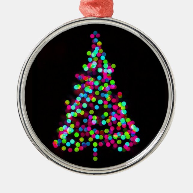 Ornamento De Metal Joias da Árvore de Natal (Frente)
