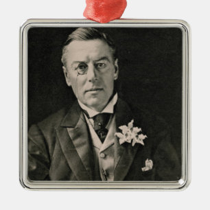 Ornamento De Metal Joseph Chamberlain