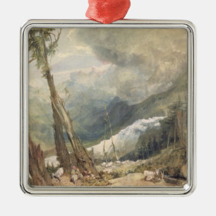 Ornamento De Metal Joseph Mallord William Turner   Mero de Glace,