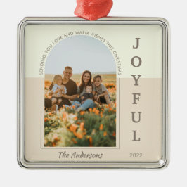 Ornamento De Metal Joyful Modern Minimalist Boho Arch Photo Beige