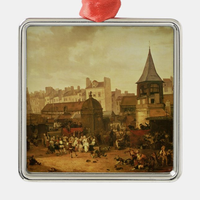 Ornamento De Metal Júbilo em Les Halles (Frente)