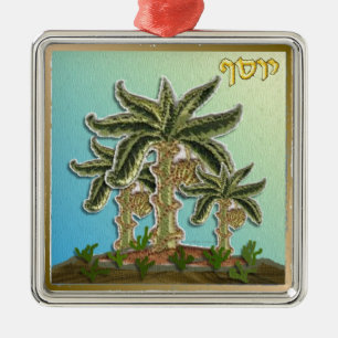Ornamento De Metal Judaica 12 Tribos de Israel José