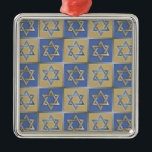 Ornamento De Metal Judaica Star De David Metal Dourado Azul<br><div class="desc">Você está vendo a coleção de Design Lee Hiller. Roupa,  Ofertas e Coleções Lee Hiller Fotografia ou Coleção de Arte Digital. Você pode ver sua fotografia da Nature em http://HikeOurPlanet.com/ e seguir seu blog de caminhada no Hot Primavera National Park.</div>