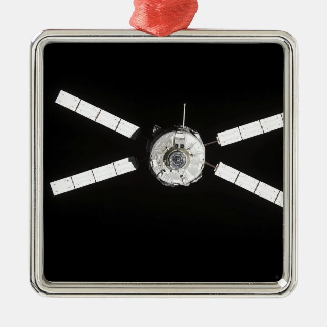 Ornamento De Metal Jules Verne ATV (Frente)