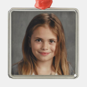 Ornamento De Metal Kailey 2016