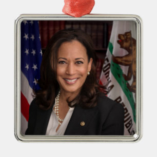 Ornamento De Metal Kamala Harris Vice-Presidente dos EUA, Biden 2024