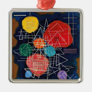 Ornamento De Metal Kandinsky - Brilho Velado