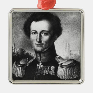Ornamento De Metal Karl von Clausewitz