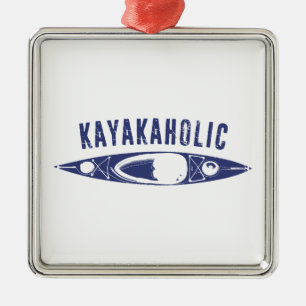 Ornamento De Metal Kayakaholic