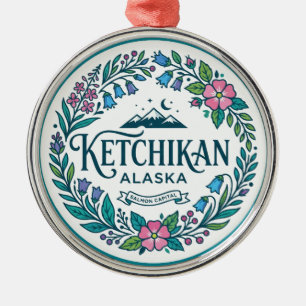 Ornamento De Metal Ketchikan, Alasca Alasca