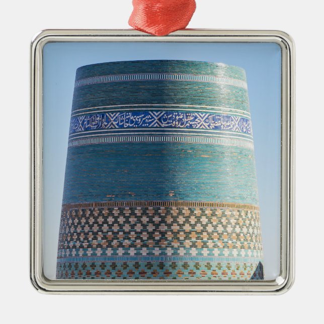 Ornamento De Metal Khiva, Usbequistão - Kalta Minor Minaret (Frente)