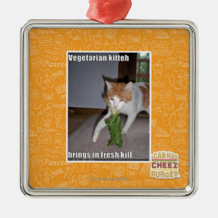 Ornamento De Metal Kit Vegetariano