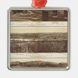 Ornamento De Metal Knoxville, Chattanooga