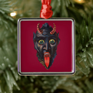 Ornamento De Metal Krampus