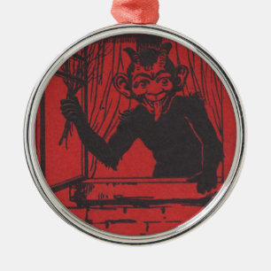 Ornamento De Metal Krampus