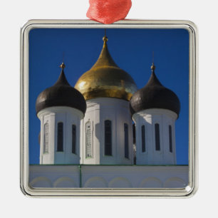 Ornamento De Metal Kremlin de Pskov e Catedral da Trindade