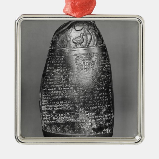 Ornamento De Metal Kudurru (Frente)