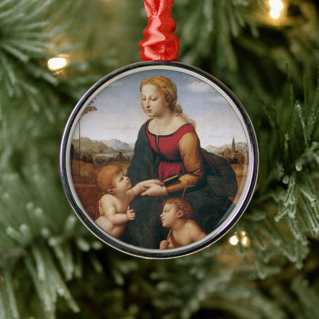 Ornamento De Metal La Belle Jardinière por Rapahel (Árvore)