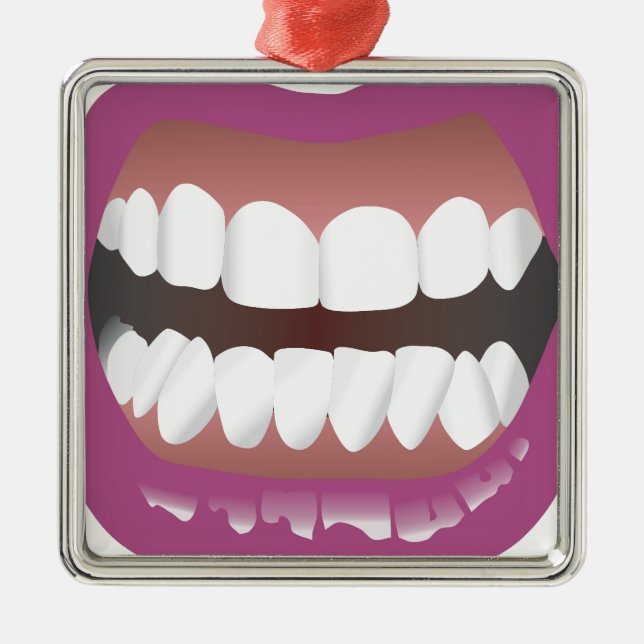 Ornamento De Metal La Bouche (Frente)